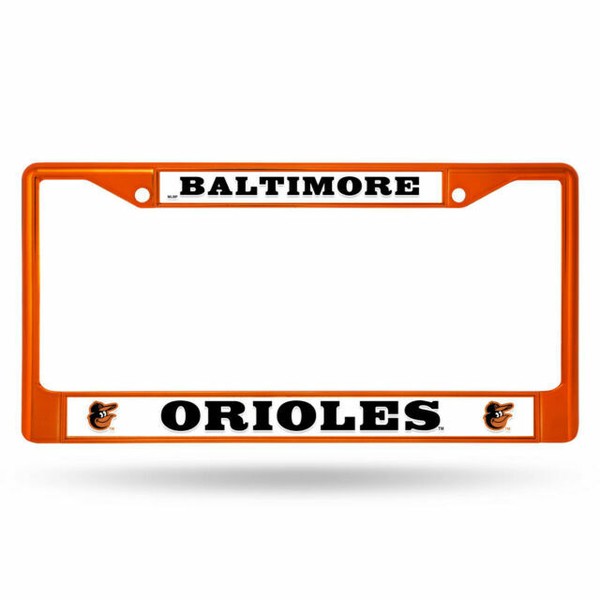 Baltimore Orioles Color Metal License Frame MLB Auto Car Truck Plate
