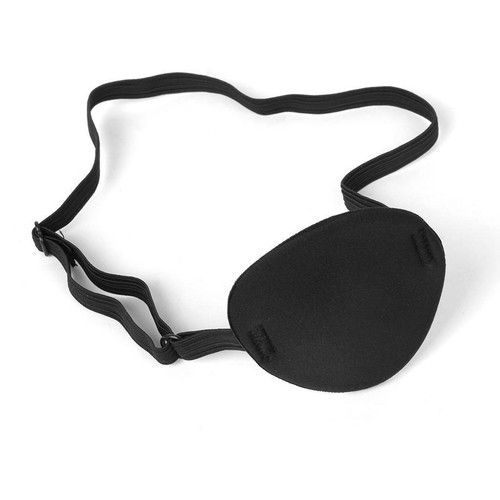 Pirate Eye Patch Eyeshade Plain Fancy Costume for Adult Lazy Eye - S - Picture 12 of 12