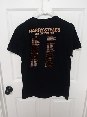 Harry Styles 2018 Official Concert T-Shirt Sz Medium | eBay