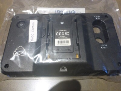 ATOMOS SHINOBI ORIGINAL BACK PLATE COAX VERS HOLES PUNCHED, SOLD INDIVIDUALLY. 