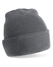 Image of Beechfield Recycled Original Cotton Twill Patch Beanie