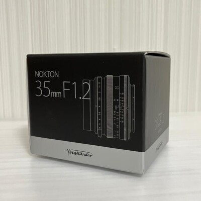 Voigtlander NOKTON 35mm F1.2 Lens for Fuji X-Mount -New - Fast shipping from JP
