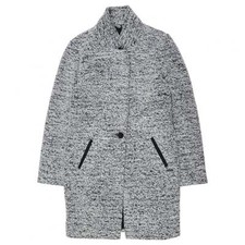 Maison Scotch Long Grey Coat