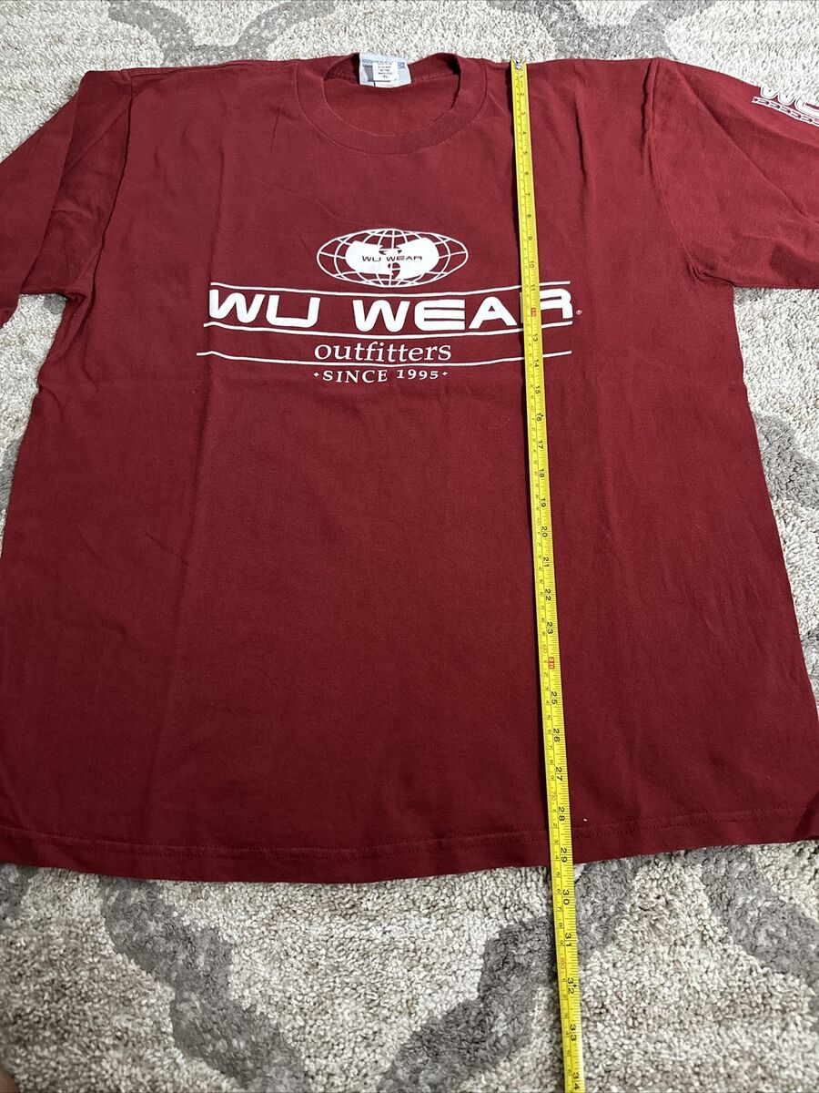 WU TANG CLAN WU Wear XL Long sleeve shirt Made In USA Method WU TANG CLAN WU Wear XL Long sleeve shirt Made In USA Method