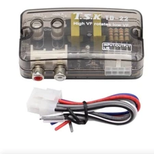 Car Stereo Speaker Level To RCA Converter High-to-Low VF Converter 12V TSK TD22