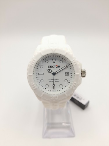 Sector No Limits, orologio unisex, cinturino in silicone bianco R3251580006  | eBay