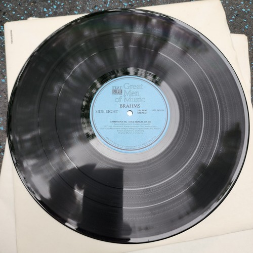 Time Lifes Great Men Of Music Series Johannes Brahms Vinyl Record 4 LP Box Set - Picture 4 of 11