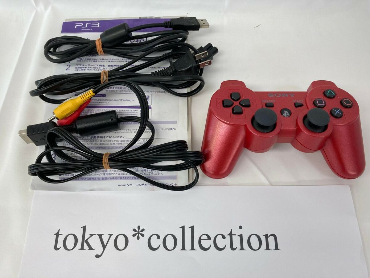 Sony PlayStation 3 PS3 320GB CECH-3000B Red Game Console Box NTSC-J (Japan)  F/S