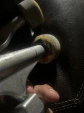 Independent Stage 11 129mm Trucks, Silver with Orange toy Machine wheels￼