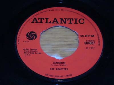THE COASTERS - Yakrty Yak - 1967 USA 2-track 7'' vinyl single