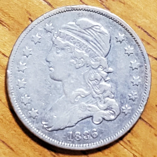 1836-P Capped Bust Quarter — photo from another recent sale