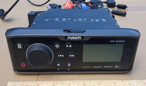 Fusion MS-AV650 Marine Stereo Entertainment Center with CD/DVD Player