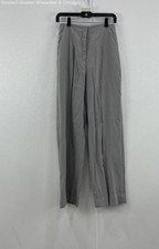 NWT Dynamite Yasmin No Waistband Frost Gray Straight Leg Pants Women's SZ 4