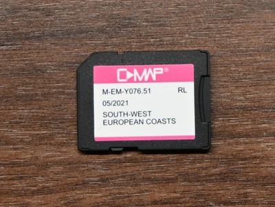 C-MAP SOUTH-WEST EUROPEAN COASTS M-EM-Y076 REVEAL LARGE