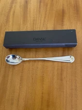 New Vintage Tjorn Dansk Baby Spoon Silver Plated Excellent Condition