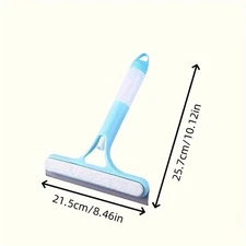 3in1 Window Squeegee Blade Shower Screen Glass Wiper Cleaner with Handle Scraper