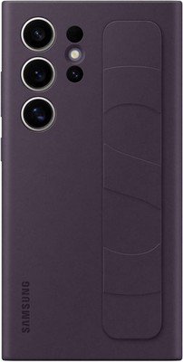 Original Samsung Galaxy S24 Ultra Standing Grip Case / Ständer - Dark Violet