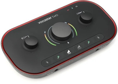 Focusrite Vocaster Two USB-C Podcasting Audio Interface