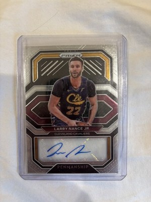 2020-21 Panini Prizm - Larry Nance Jr. Penmanship Autograph (#PE-LNJ)