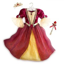 Disney Store Belle Interactive Costume PRINCESS Wand Tiara Size 5 6 New NWT READ