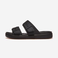 Image of CROCS Brooklyn Buckle Low Womens Slides Sandals Black CRS211215 ✅Multiple Sizes