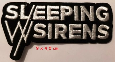 Sleeping with Sirens Logo Patch Shape Falling in Reverse *
