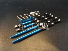 GPM TAMIYA TAMIYA Unimog Pajero CC01 CC-01 Aluminium Suspension Link Set Blau