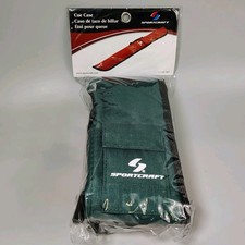 Sportcraft Cue Case Green with Black Trim Durable Rip Stop Nylon Case
