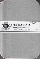 MCC48037 1:48 Mini Craft Collection GAU-8/A Avenger Muzzle (for A-10