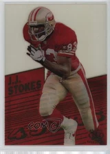 1995 Pacific Triple Folders Crystalline JJ Stokes #Cr18 Rookie RC
