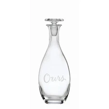 Kate Spade New York OURS Crystal Glass Decanter 11.5" by LENOX #830555
