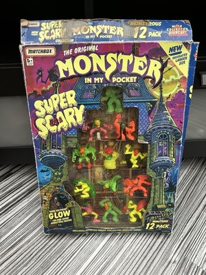 Matchbox Vintage 1991 Monster In My Pocket Super Scary 12 Pack