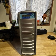 Vinpower 8 Bay Target DVD CD Duplicator Optiarc Burner Tower. Works Great