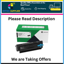 Lexmark 55B1H00 Black High Yield Toner Cartridge, Prints Up to 15,000 Pages