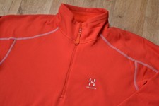 GENUINE MEN'S HAGLOFS HERON Fleece Zip Neck Jumper/Sweater/Jacket size L
