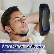Smart Snoring Stopper Sleep Aid Anti Snoring Chin Device Muscle Tightening