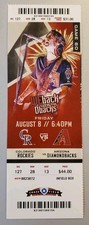 Arizona Diamondbacks Colorado Rockies Baseball Ticket 8/8 2014 Miguel Montero HR