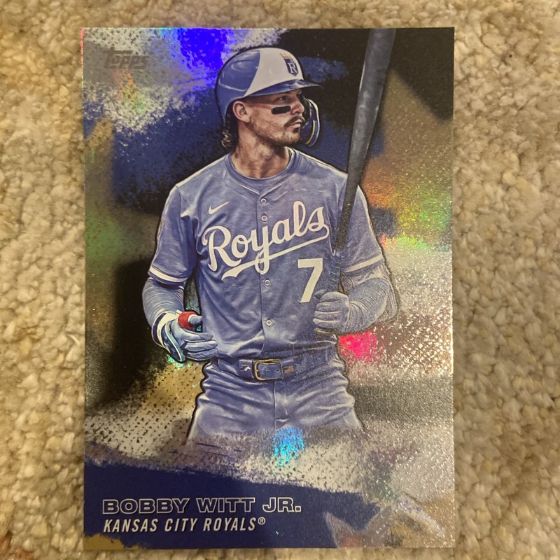 2026 Topps Series 1 - Bobby Witt Jr. Crackle Foil Stars Of The MLB SMLB-5 Royals