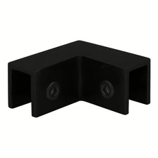 CRL S0GC900RB Oil Rubbed Bronze 90 Degree "Sleeve Over" Glass Clamp