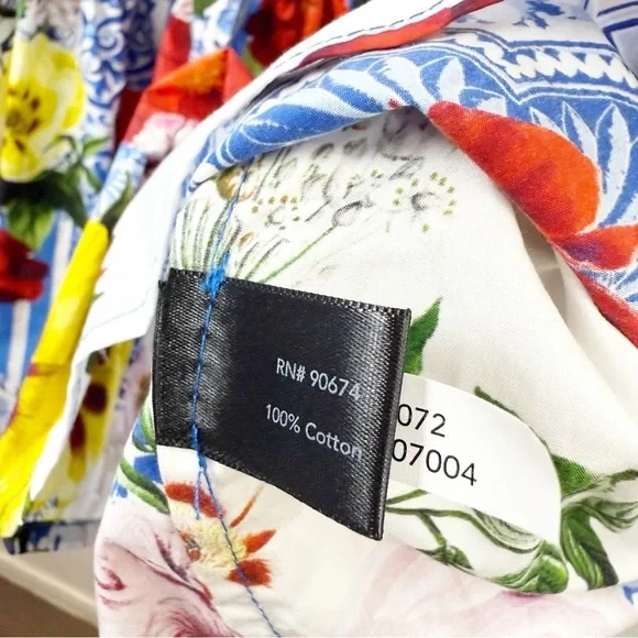 Falda floral Boston Proper Dolce Vita estampado mixto talla XL Foto 4 de 4