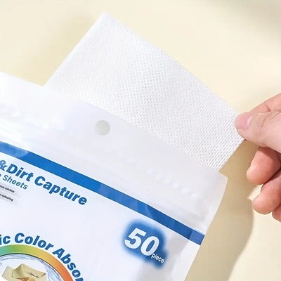 Laundry Color Catcher Sheets - Dye Trapping & Anti-Transfer, Non-Toxic and Septi