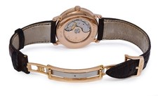 Blancpain Villeret Ultra Slim Rose Gold Retrograde Watch +Card 6653Q-3642-55B 9