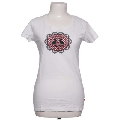 Alprausch, T-shirt, Größe: M, Weiß, Baumwolle, Print, Damen #c6K