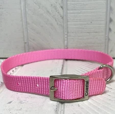 Coastal Pet Adjustable Nylon Collar For Small Dogs Color: Pink 16”