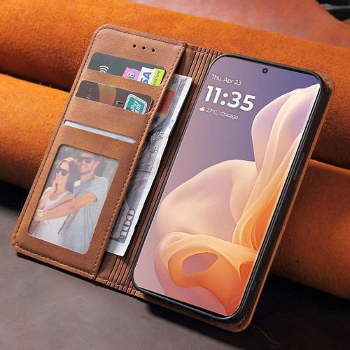 Wallet Leather Case Cover For Motorola Moto G15 G05 G35 G55 G75 G85 G04 G84 G54 - Picture 5 of 22