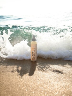 TEXTURFY sea salt spray-The perfect product to achieve the beachy, fluffy look. 