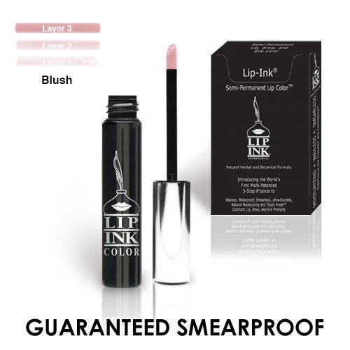 LIP-INK® Organic Vegan 100% Smearproof Trial Lip Kit - Blush