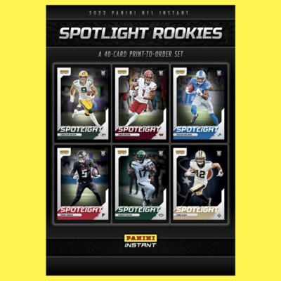 2022 Panini Instant Football - NFL SPOTLIGHT ROOKIES 1/603 SP - Pick A Card - RC