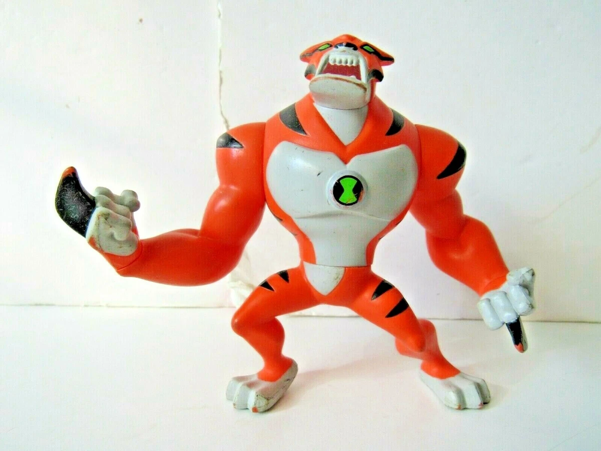Ben 10 Alien Force Rath Orange Tiger 4 Inch Action Figure