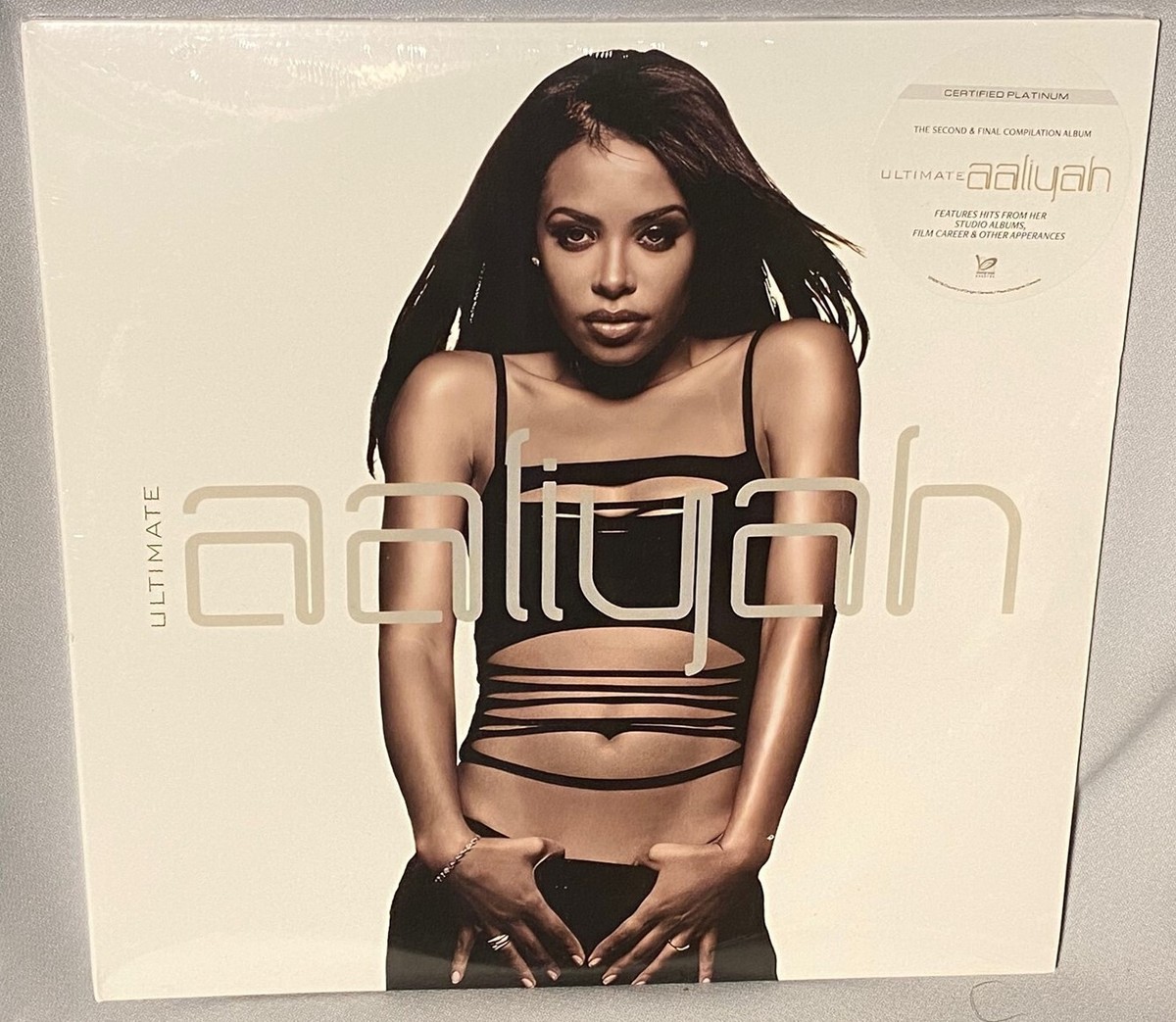 LP AALIYAH Ultimate (3LP Vinyl, SONY, 2022) NEW MINT SEALED